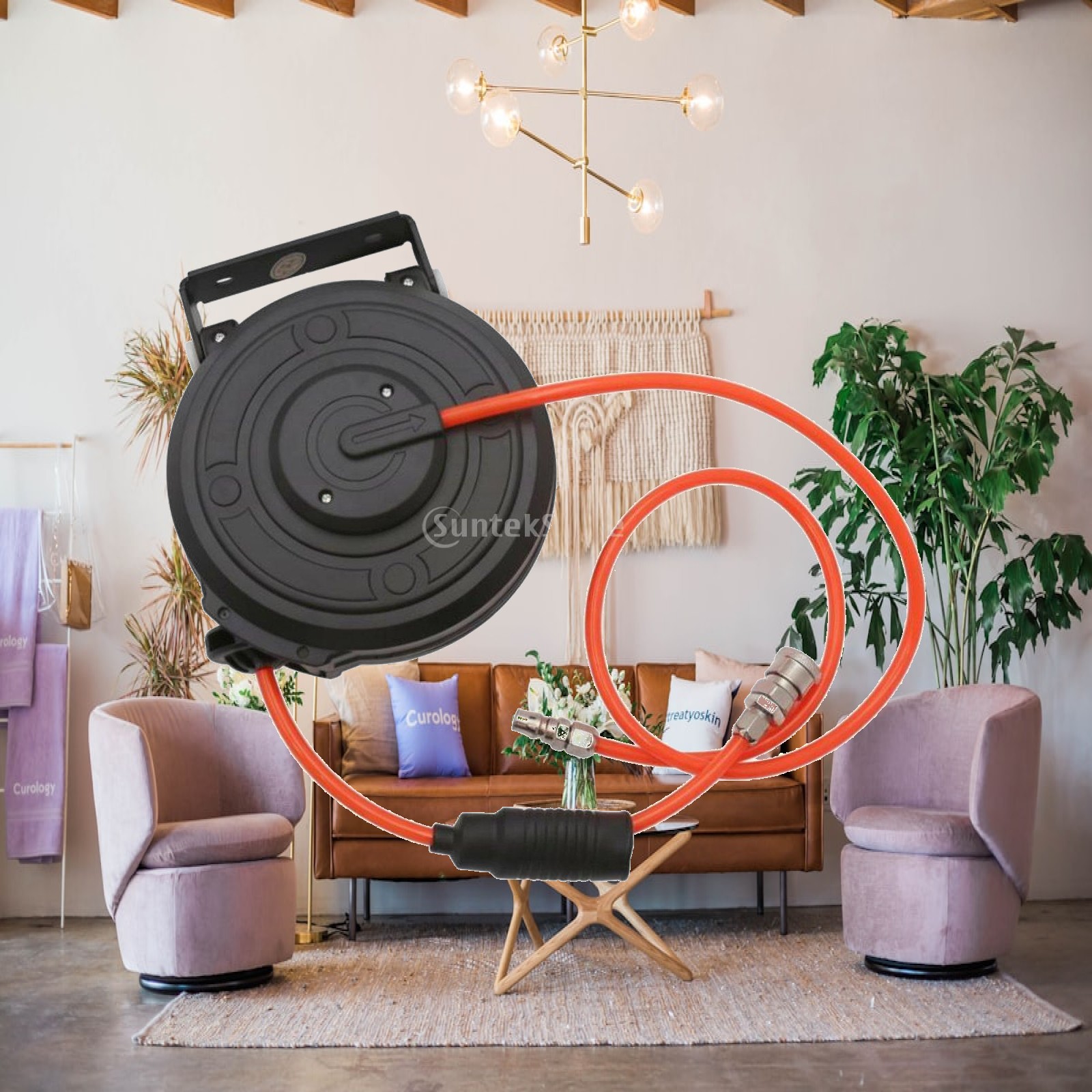 Workshop Tools Storage - Retractable Pneumatic Air Hose Reel Flexible