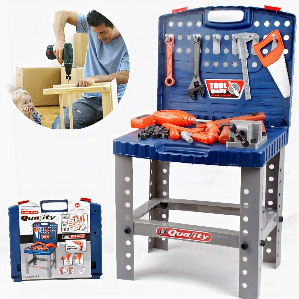 Kids Toy Tool Workbench with R - đánh giá và giá Tools Workshop Kids