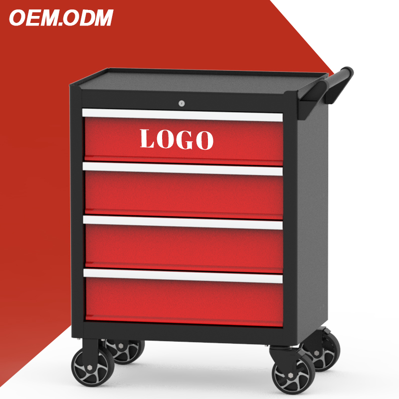 China OEM Wholesale 4 Drawer R - đánh giá và giá Workshop Tools Trolley
