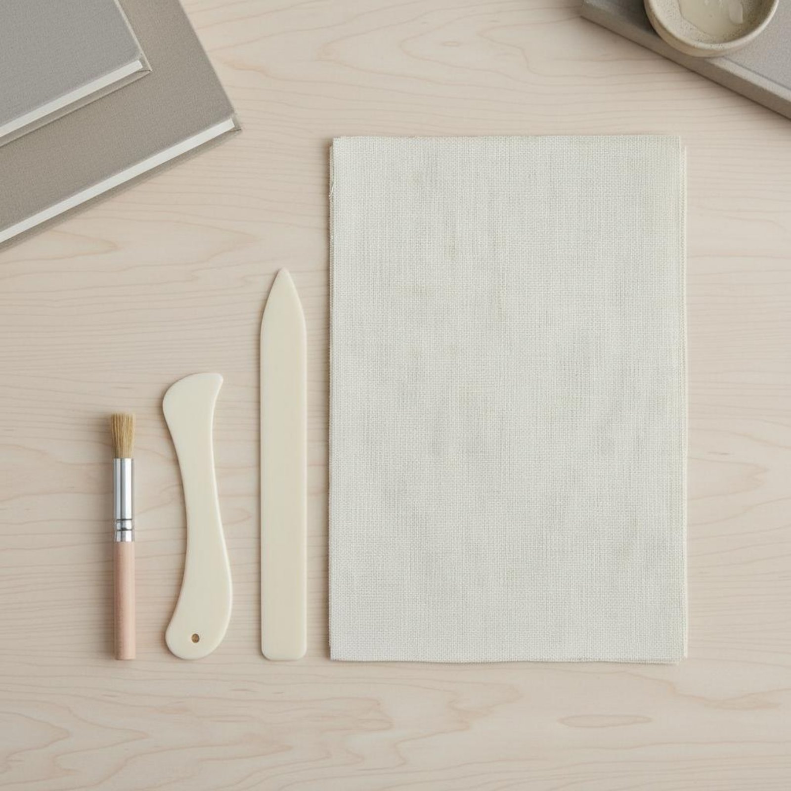 4 Pieces Bookbinding Cloth and - đánh giá và giá Tools Set Workshop