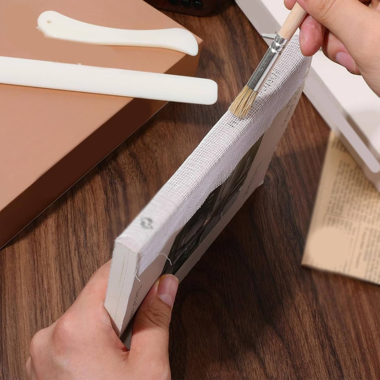 4 Pieces Bookbinding Cloth and - đánh giá và giá Tools Set Workshop