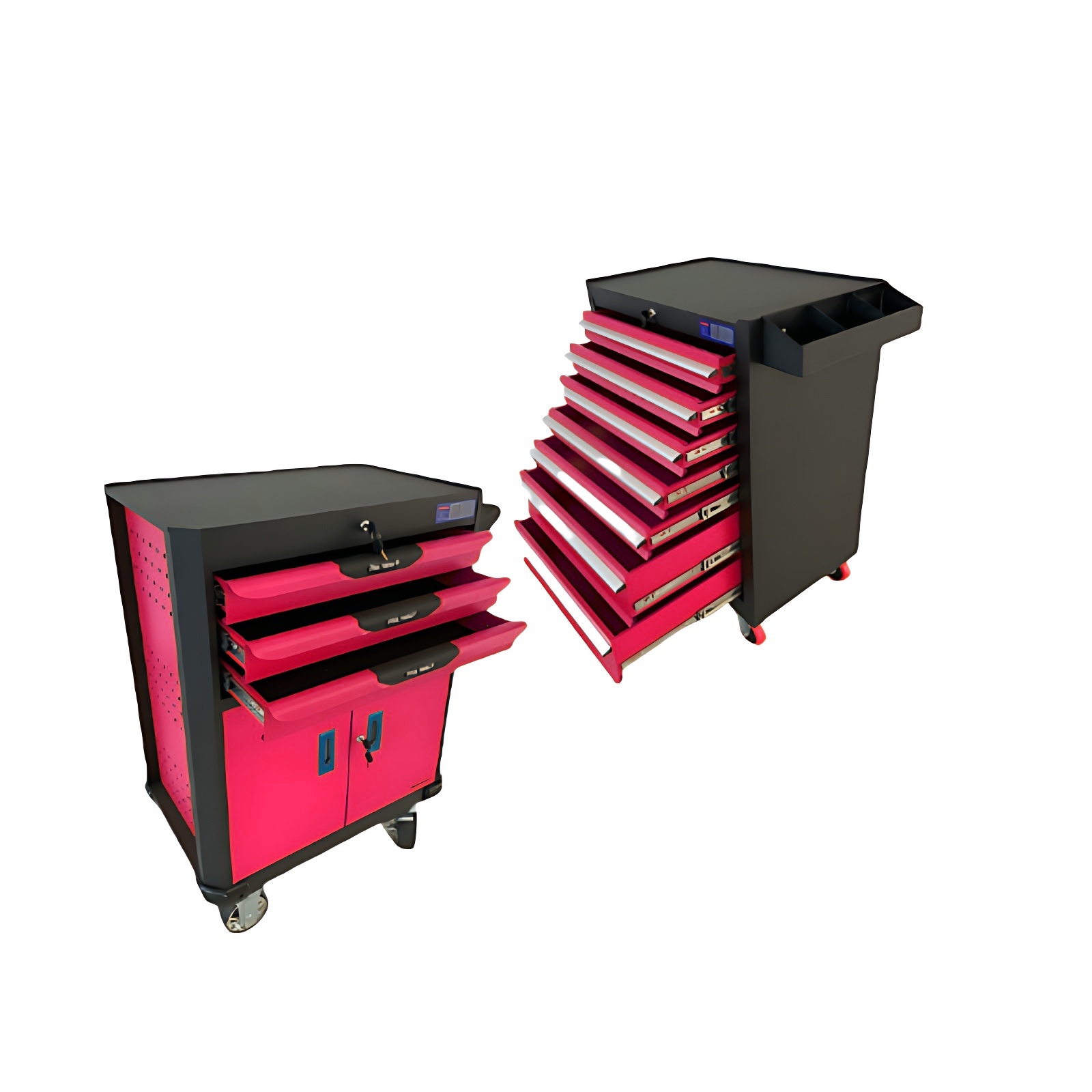 Cart With Hand Tools Sets New  - đánh giá và giá Workshop Tools Trolley