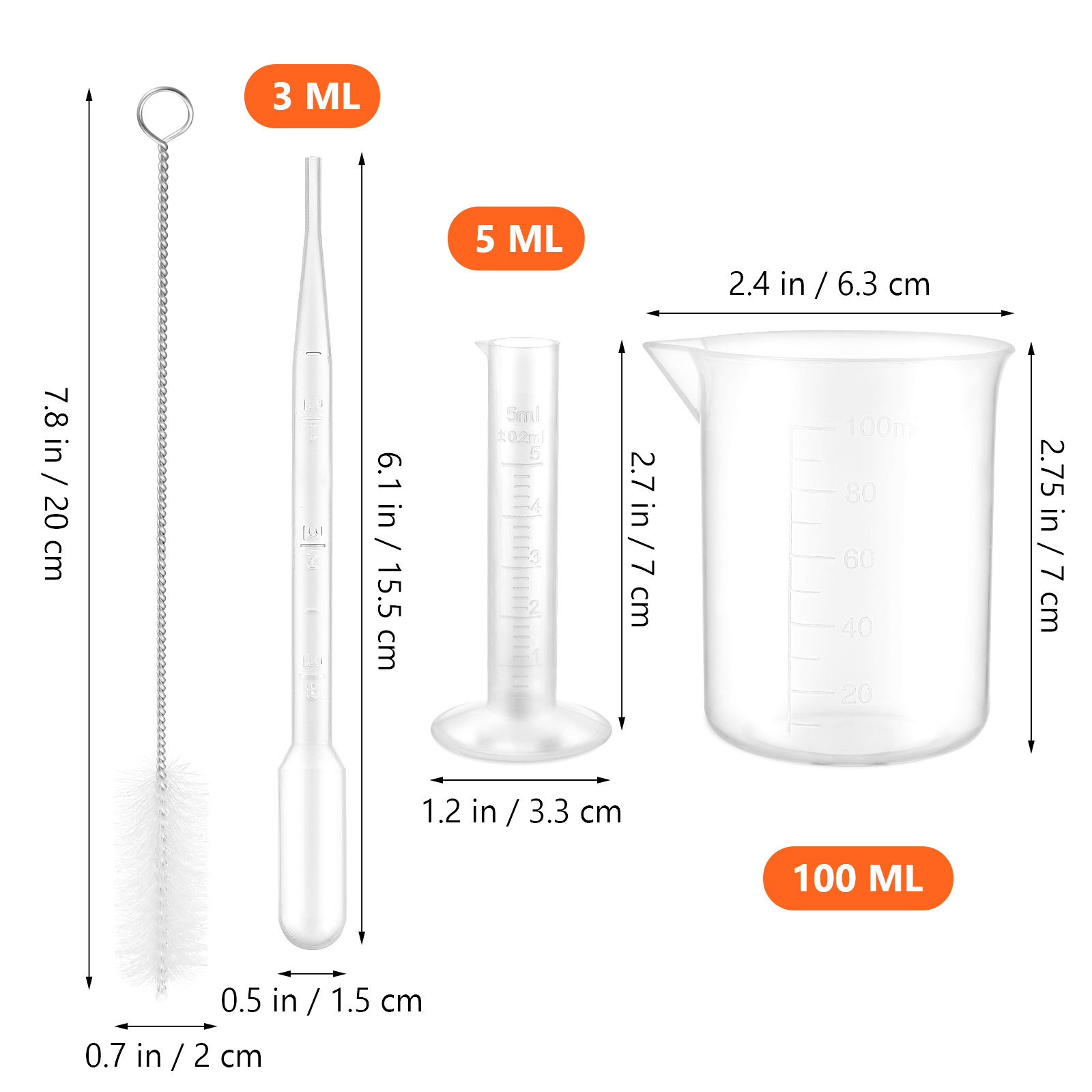 1 set 1 Set Plastic Graduated  - đánh giá và giá Tools Youtube