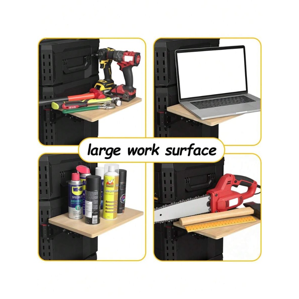 Foldable Work Table for Stack  - đánh giá và giá Workshop Tools Box
