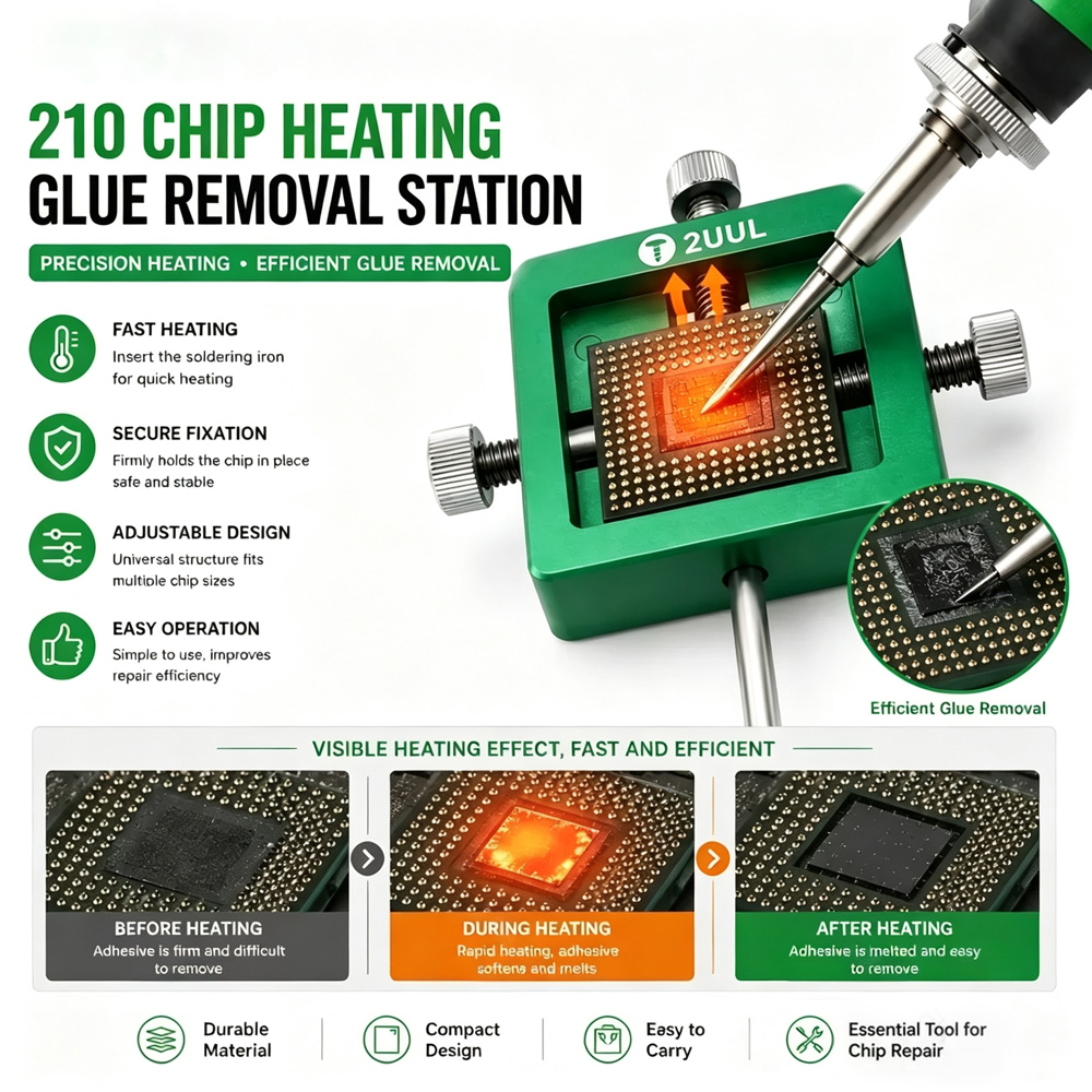 Green 2UUL Mini Chip Heating G - đánh giá và giá Workshop Tools Locations