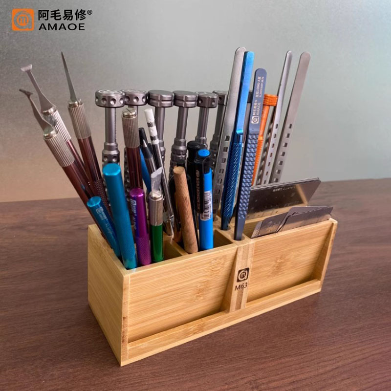 Amaoe M63 Bambo Storage Box Mu - đánh giá và giá Workshop Tools Box