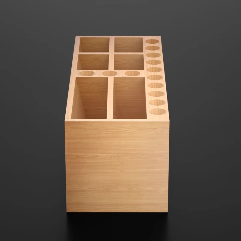 Amaoe M63 Bambo Storage Box Mu - đánh giá và giá Workshop Tools Box