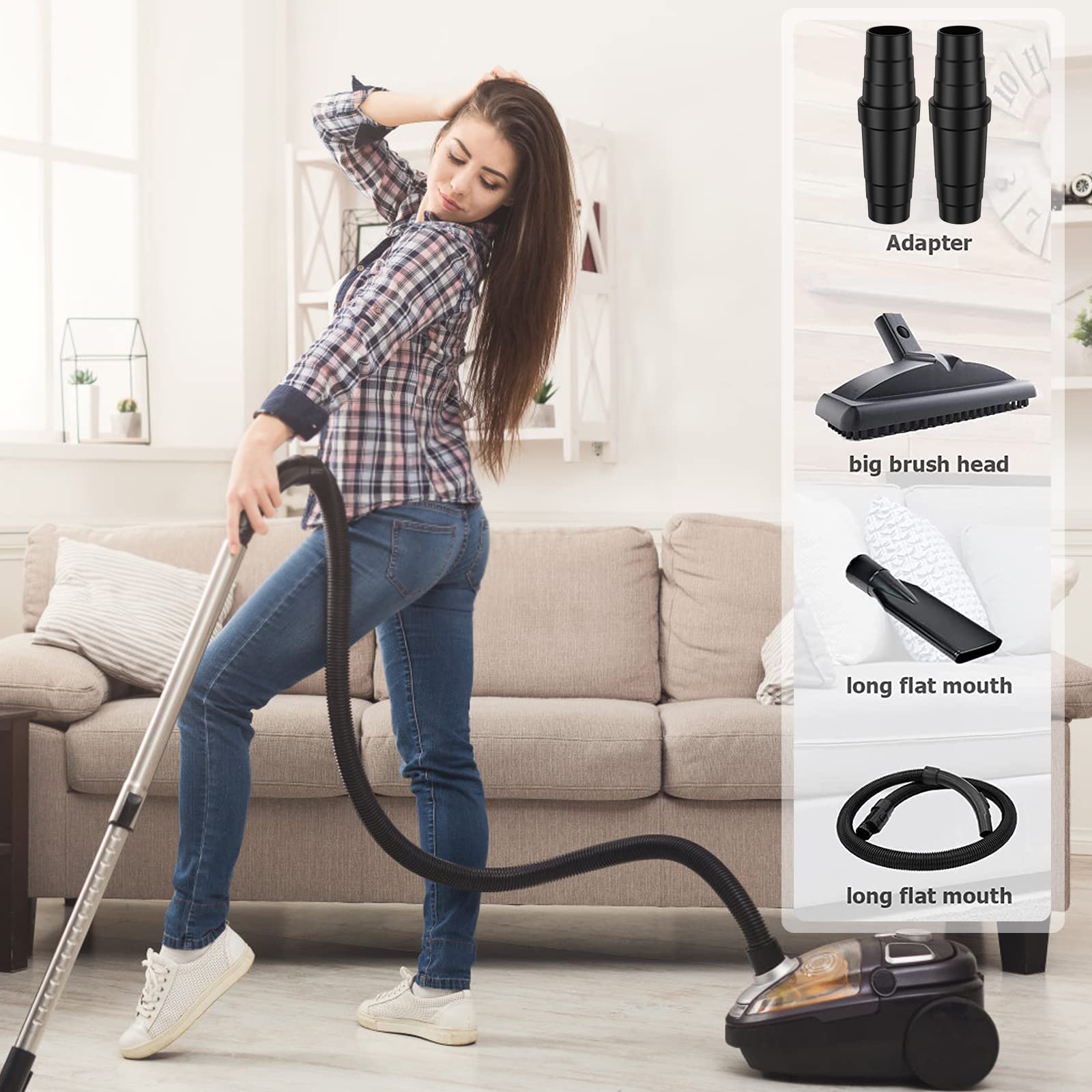 Airtight Universal Vacuum Hose - đánh giá và giá Tools Set Workshop