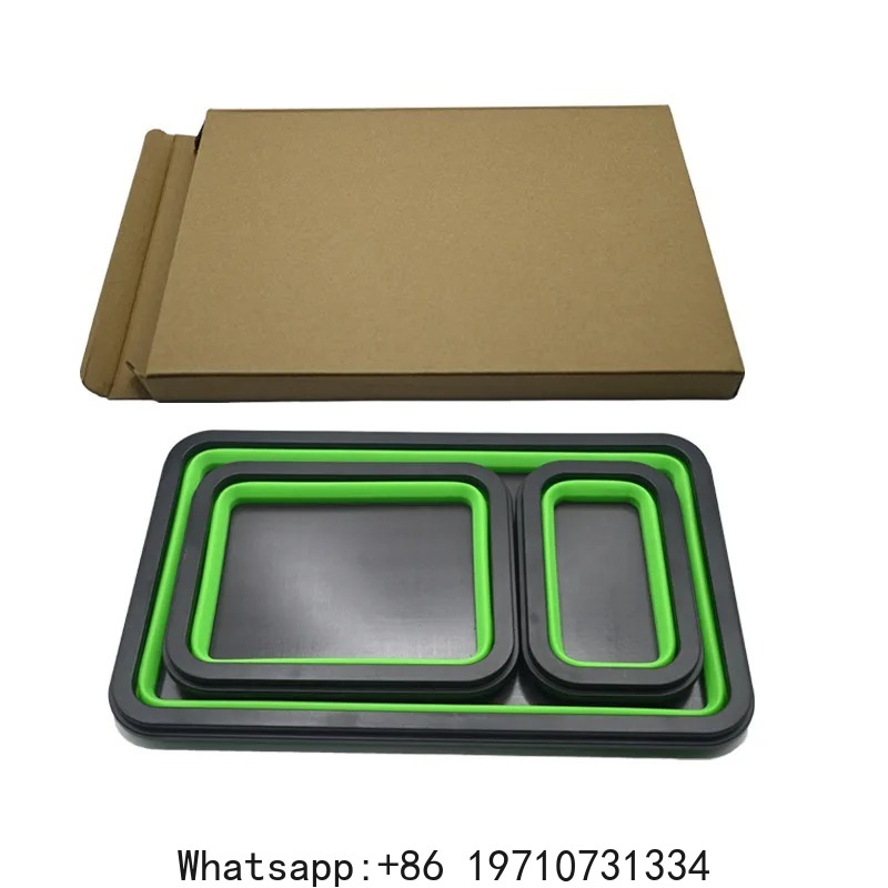 3Pcs Collapsible  Parts Set 3  - đánh giá và giá Magnetic Parts Tray