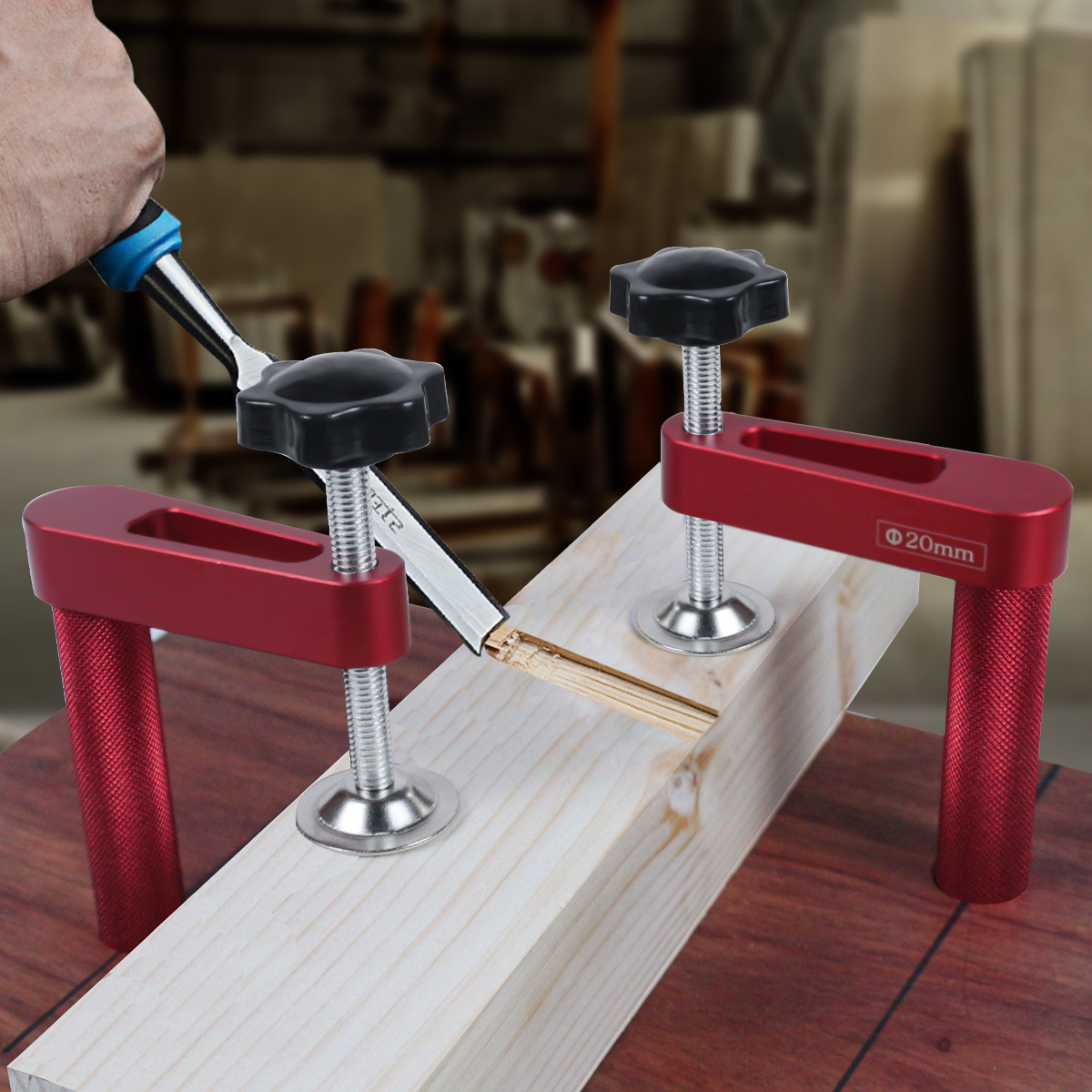 1pc 19mm/20mm Dog Hole Clamp W - đánh giá và giá Bench Dog Hole