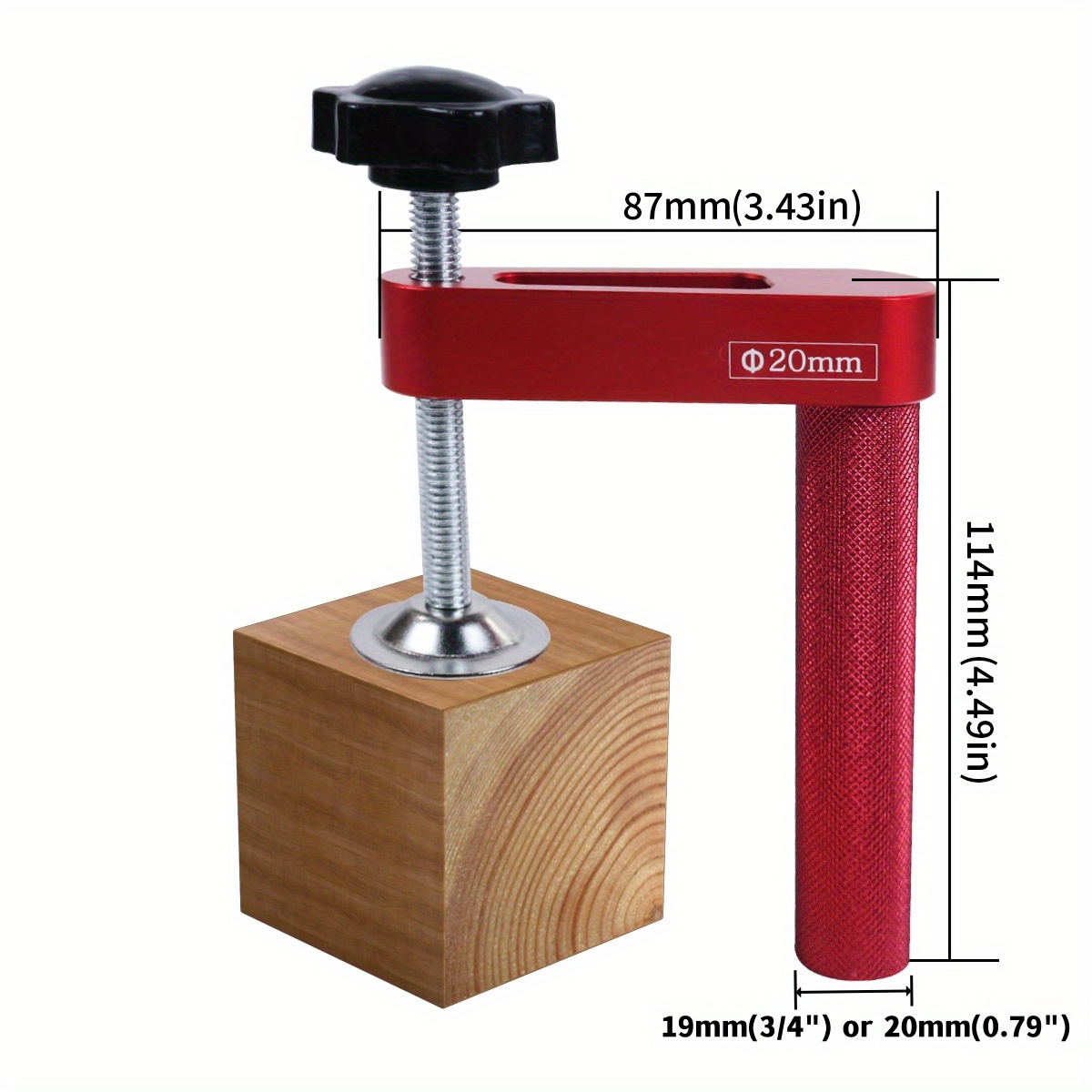 1pc 19mm/20mm Dog Hole Clamp W - đánh giá và giá Bench Dog Hole