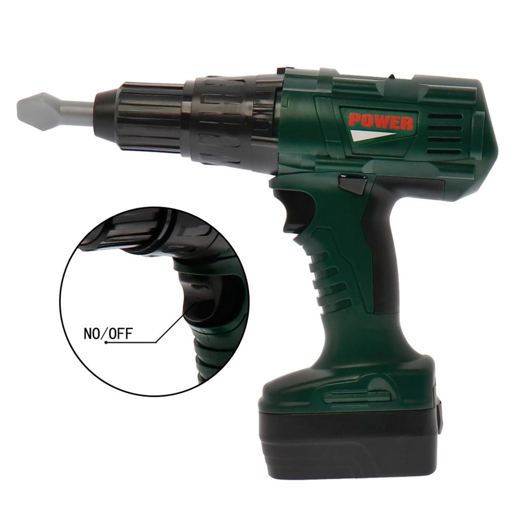 Kids Electric Drill Toy with S - đánh giá và giá Tools Workshop Kids