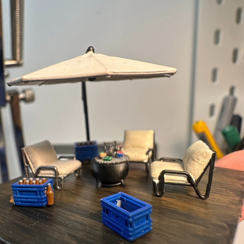 Diorama 1/64 Leisure Terrace M - đánh giá và giá Tools Workshop Kids