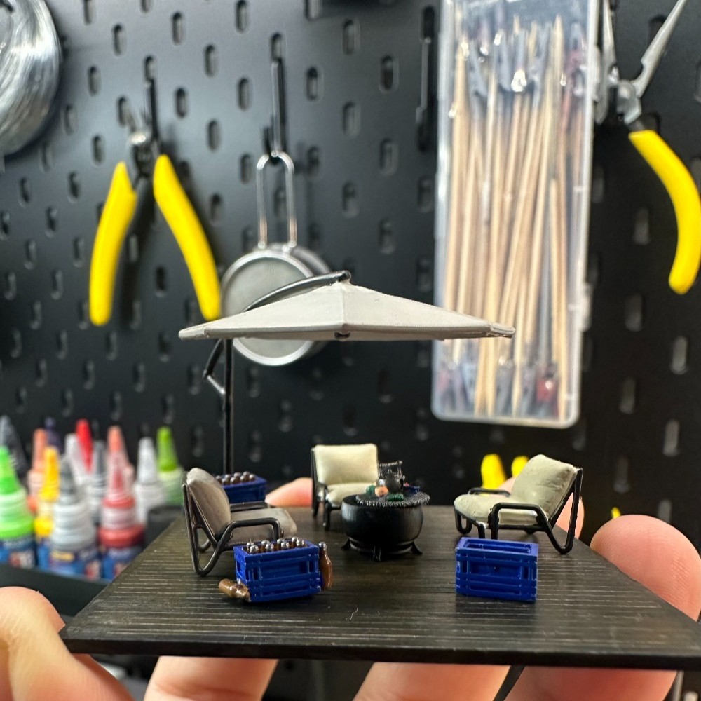 Diorama 1/64 Leisure Terrace M - đánh giá và giá Tools Workshop Kids