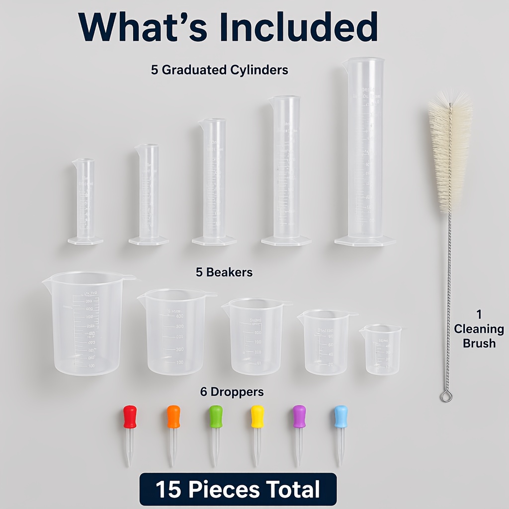 17-Piece Plastic Measuring Cup - đánh giá và giá Tools Youtube
