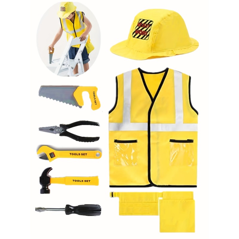 Toddler Construction Worker Ve - đánh giá và giá Tools Workshop Kids
