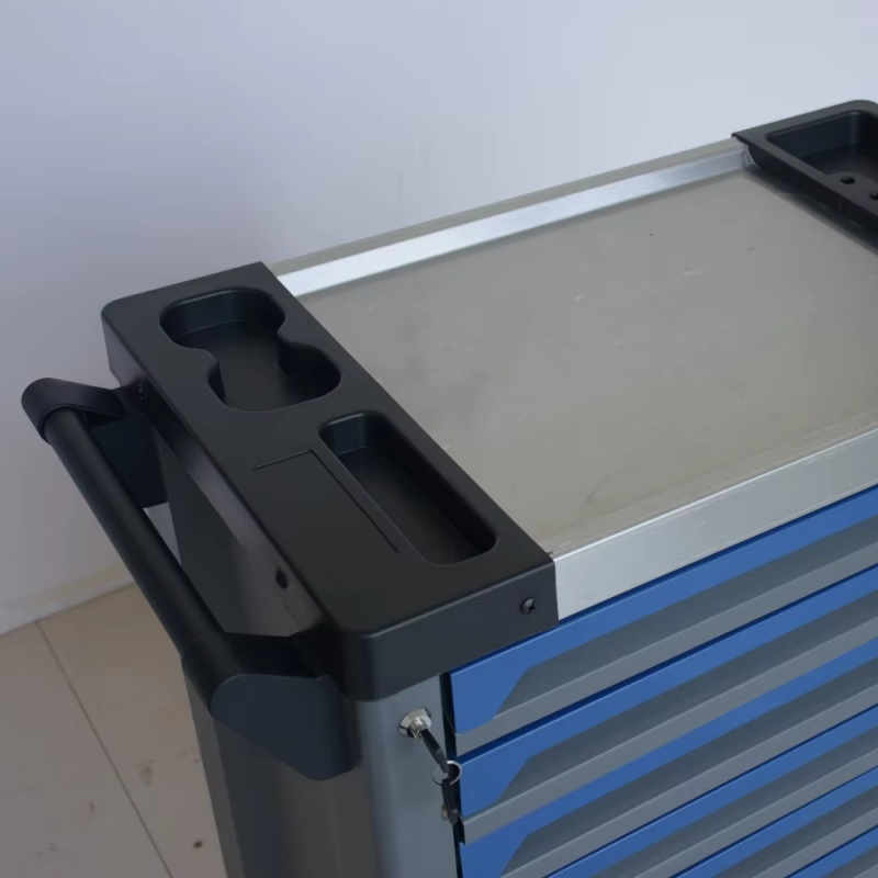7-Drawer Lockable Rolling Stee - đánh giá và giá Workshop Tools Storage