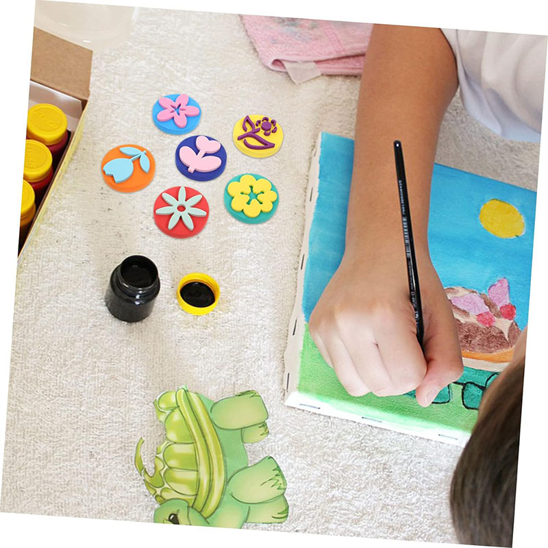 6Pcs/bag Foam Stamps for Paint - đánh giá và giá Tools Workshop Kids
