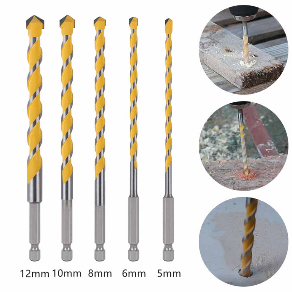 1pc  Hex Shank Drill Bit 5/6/8 - đánh giá và giá Workshop Cutting Tools