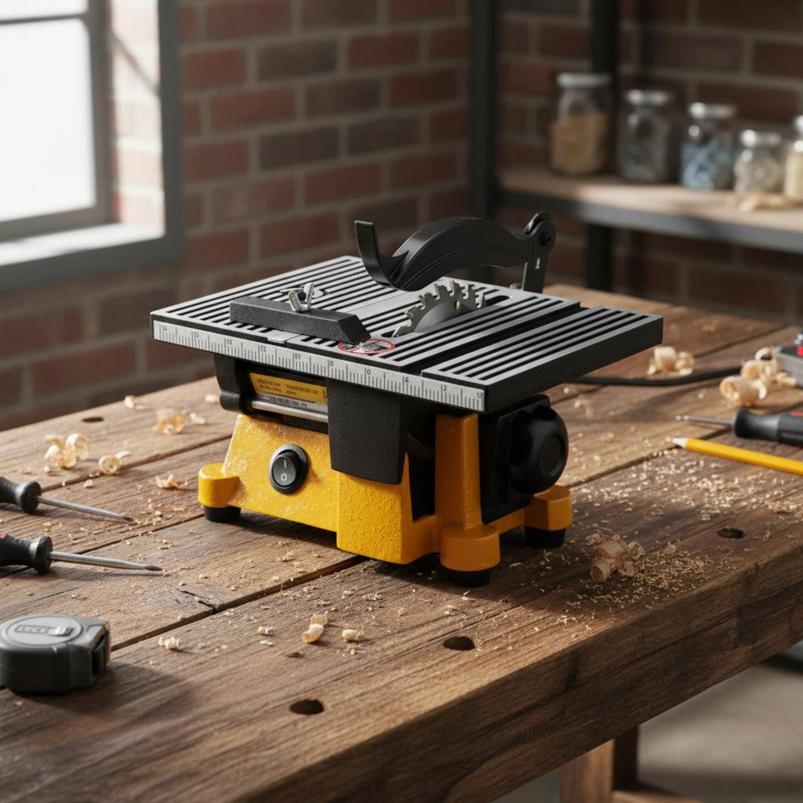 Mini Table Saw Portable Miniat - đánh giá và giá Workshop Cutting Tools